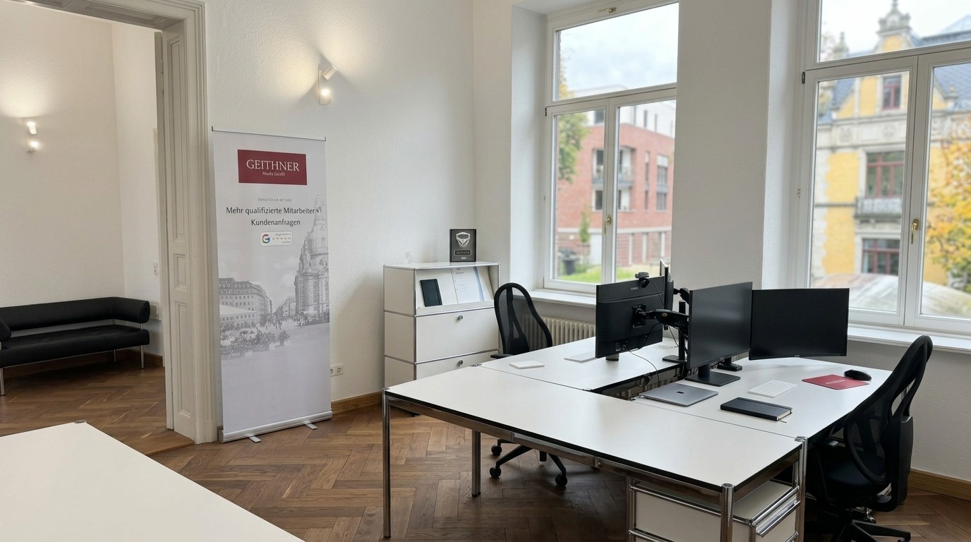 Arbeitsplätze im Büro Dresden