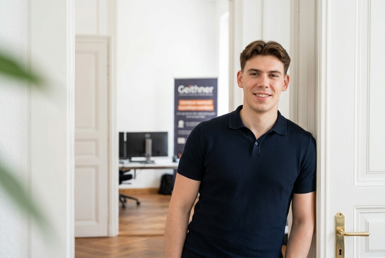 Teammitglied im Büro von Sichtbar24.de in Dresden